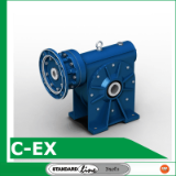 C-EX - Réducteur combinés engrenages vis CR - CB